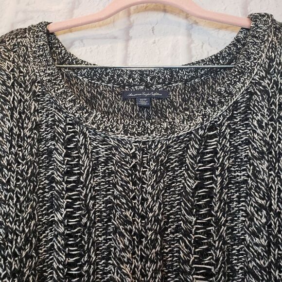 AMERICAN EAGLE Scoopneck Crop Sweater XS - Picture 3 of 7